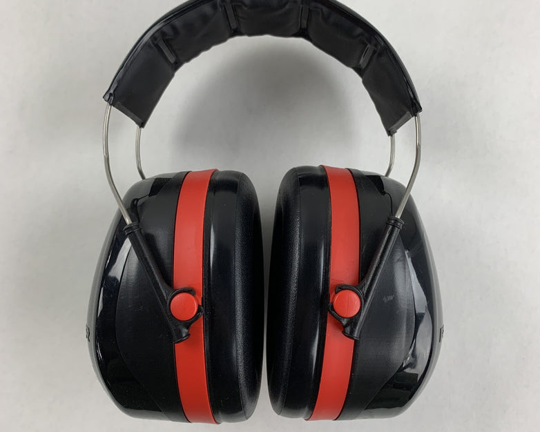 Peltor Optime 101 3M Ear Muffs Black/Red Hearing Conservation Lot of 4x