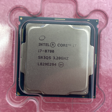 Intel Six Core i7-8700 CPU Processor 3.20GHz LGA1151 SR3QS Tested