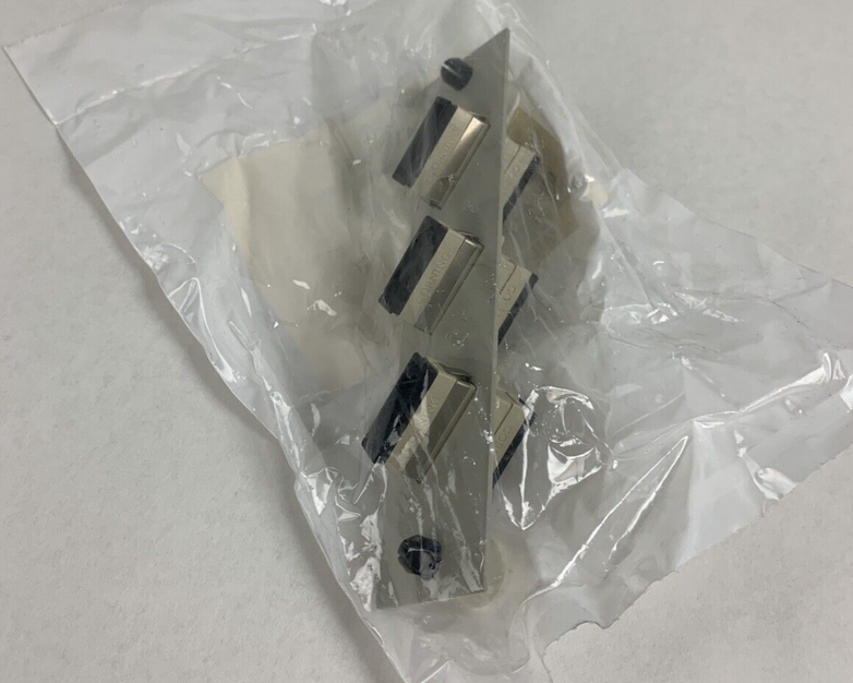 Corning FDC-CP1P-57 PNL W/3 Duplex SC Fiber SLVS Connector Panel