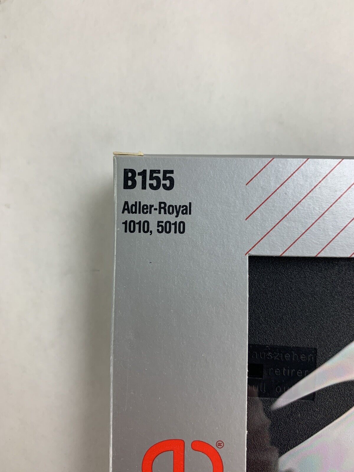 Lot of 6x New Nu-kote B155 Adler-Royal 1010 5010 Black Correctable Film