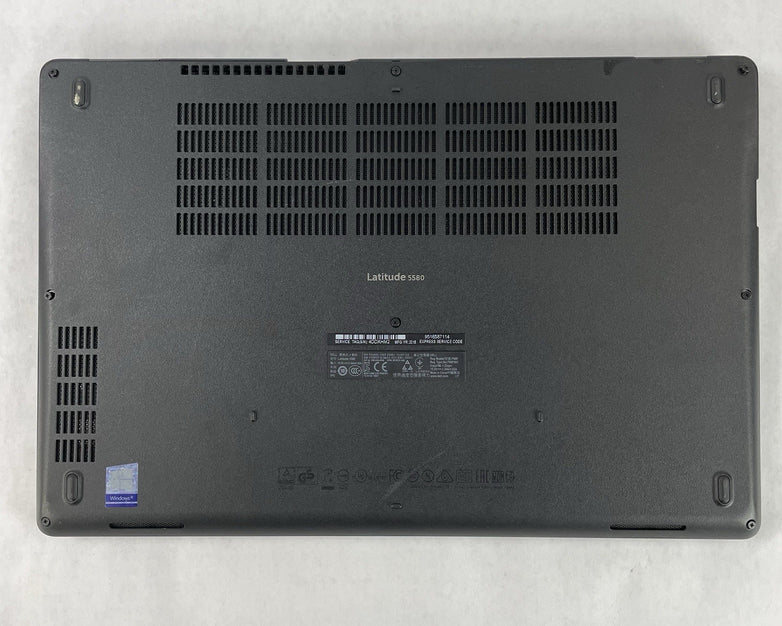 Dell Latitude 5580 15.6" i5-7300U 2.6 GHz 8 GB RAM No SSD/OS/AC - Bad Back Edge