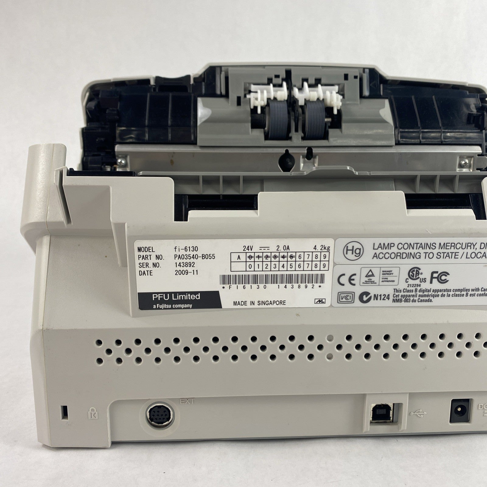 Fujitsu fi-6130Z Document Scanner Parts and Repair Lot of 28