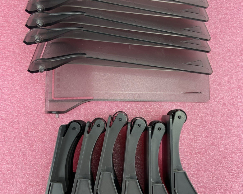 HP Design Jet T2500 Scanner Deflectors - Part CR357-40343 - CR357-40128 (6 Sets)