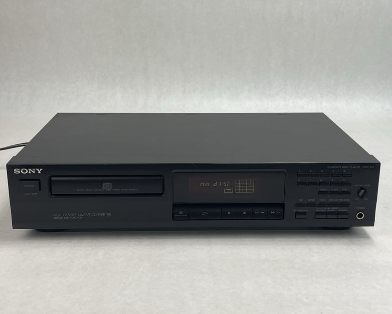 Sony CDP-215 Single Disc CD Player Tested