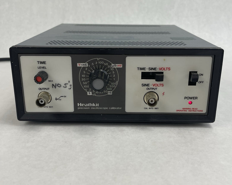 Heathkit Precision Oscilloscope Calibrator Model IG-4244  Power Tested