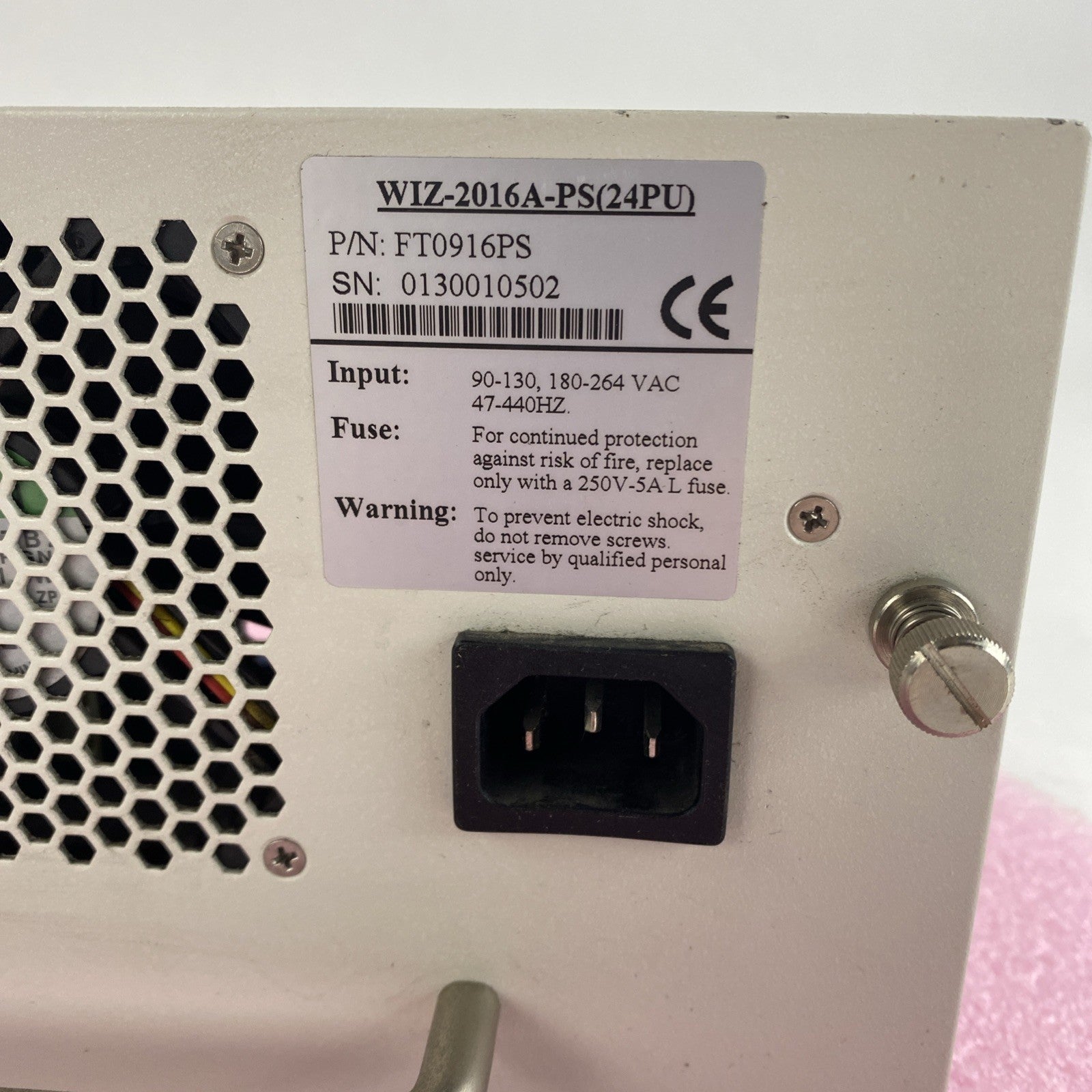 WizLAN WIZ-2016A-PS(24PU) Power Supply2