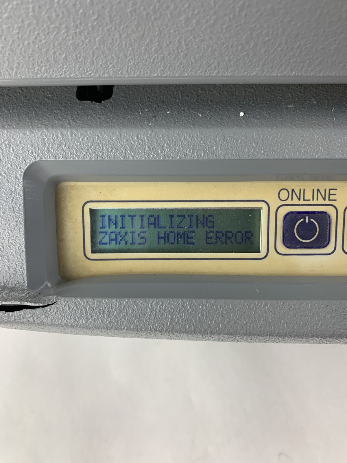 Gerber Edge 2 Foil Thermal Printer Power Tested Z-Axis Error Parts and Repair