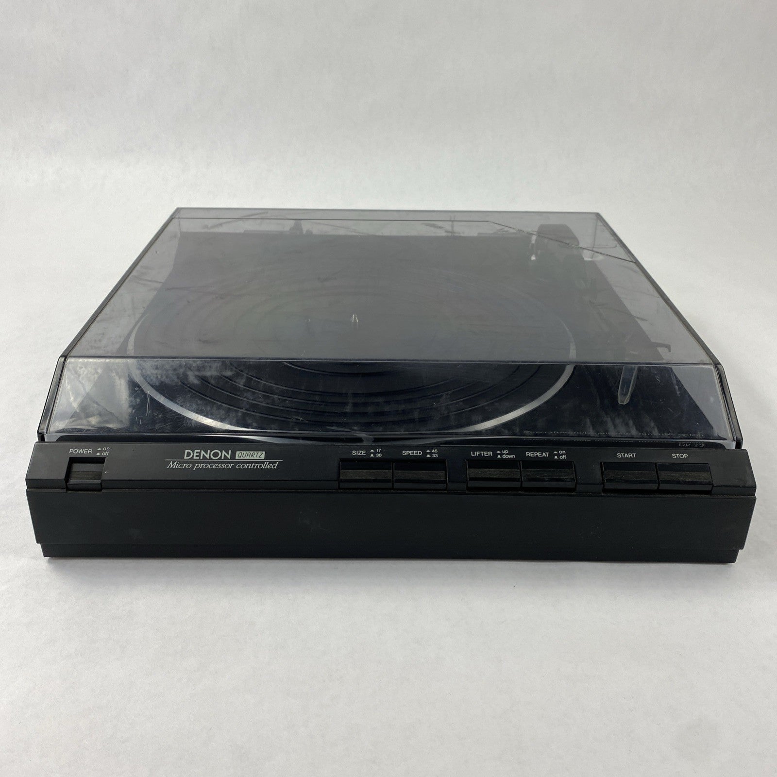 Denon DP-7F Quartz Turntable Tested