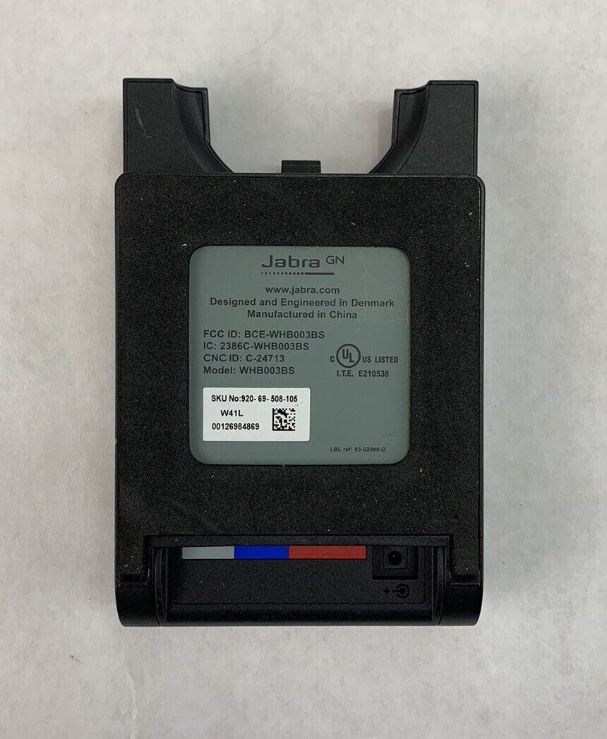 Jabra WHB003BS Base Only (Lot of 5)