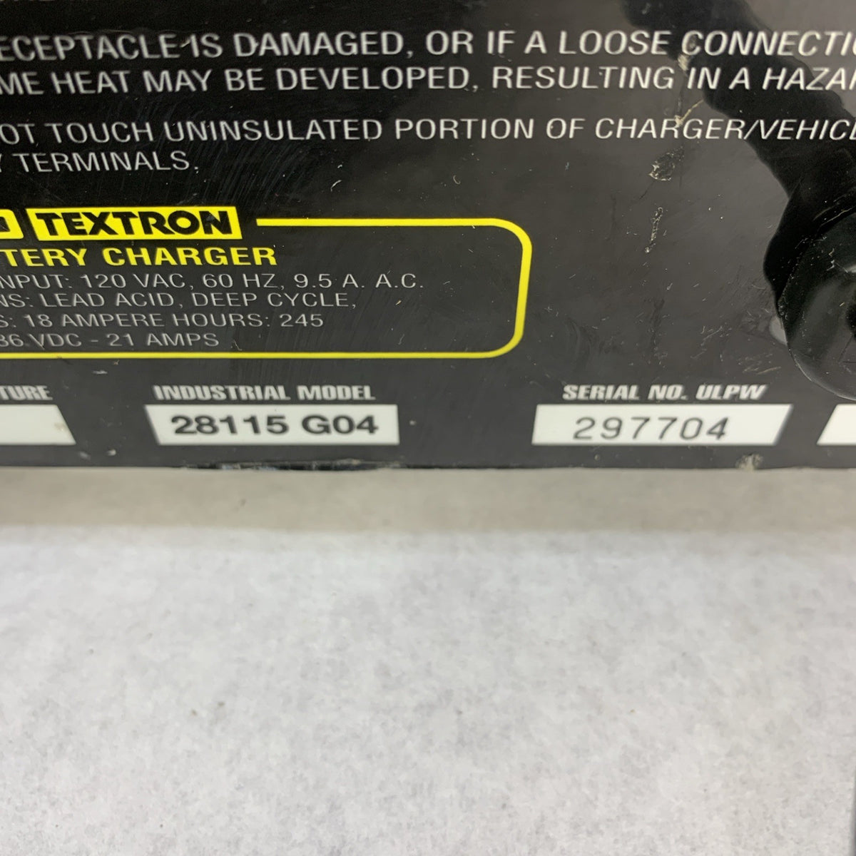 E-Z-GO Power Wise 36V Electric Golf Cart Battery Charger 28115 G04 - Parts2