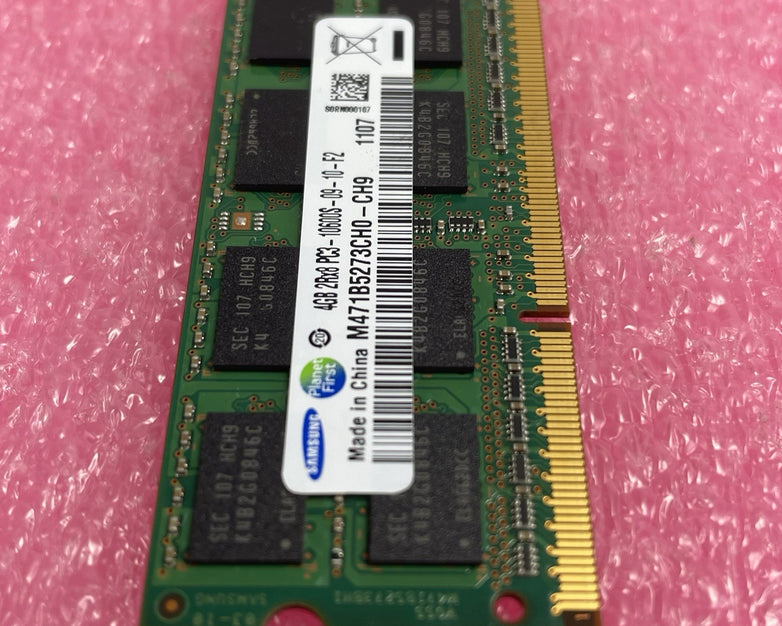 Samsung M471b5273CH0-CH9 4GB PC3-10600s DDR3 Memory Modules Lot of 4