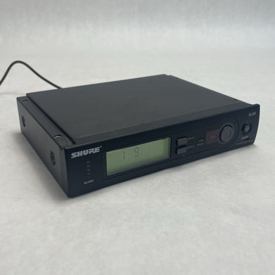 Shure SLX4 H5 Band (518-542 MHz) Missing Antennas No Power Cord Power Tested
