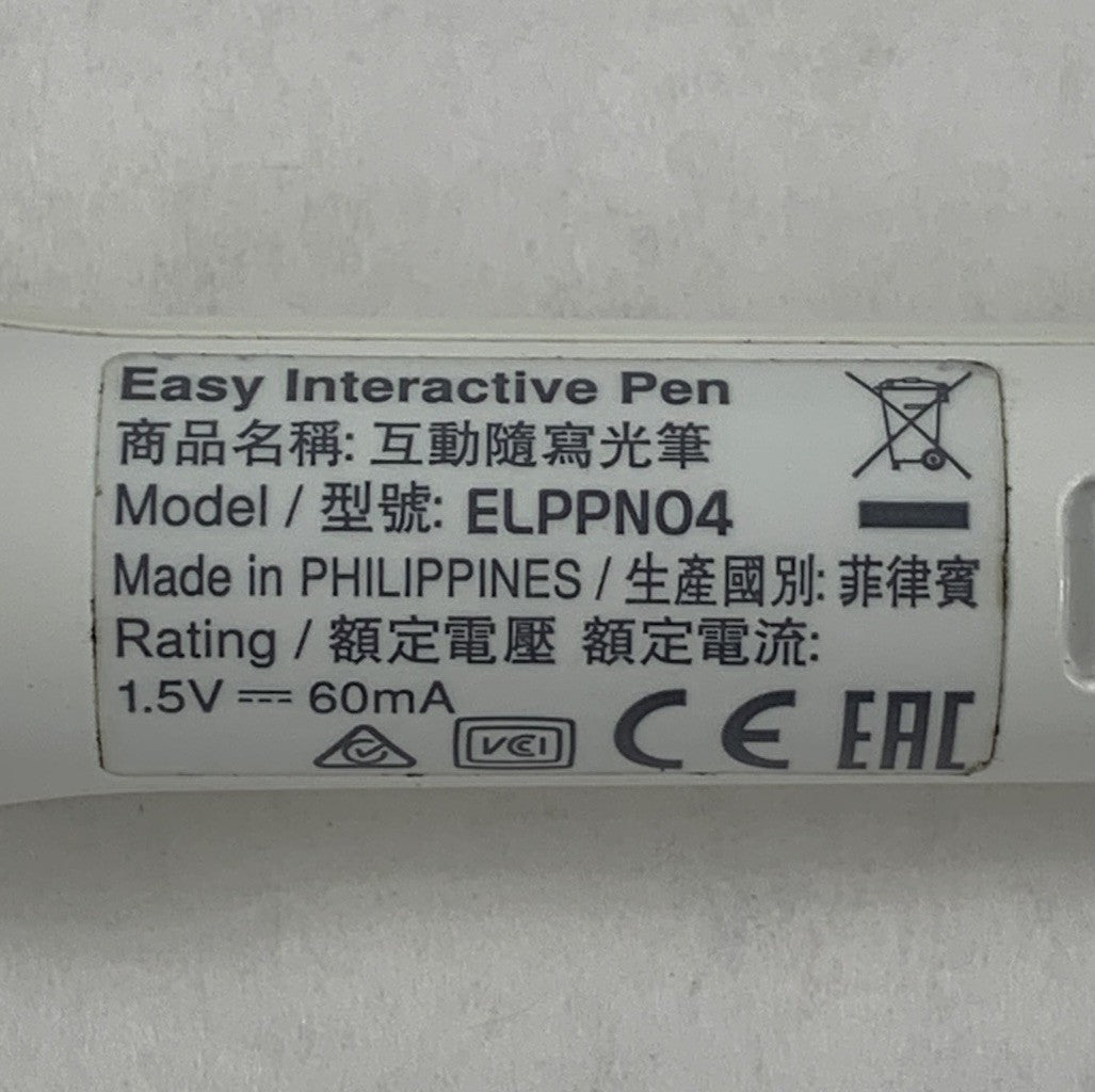 Epson ELPPN04 Easy Interactive Pen Orange Drawing Tool Power Tested7