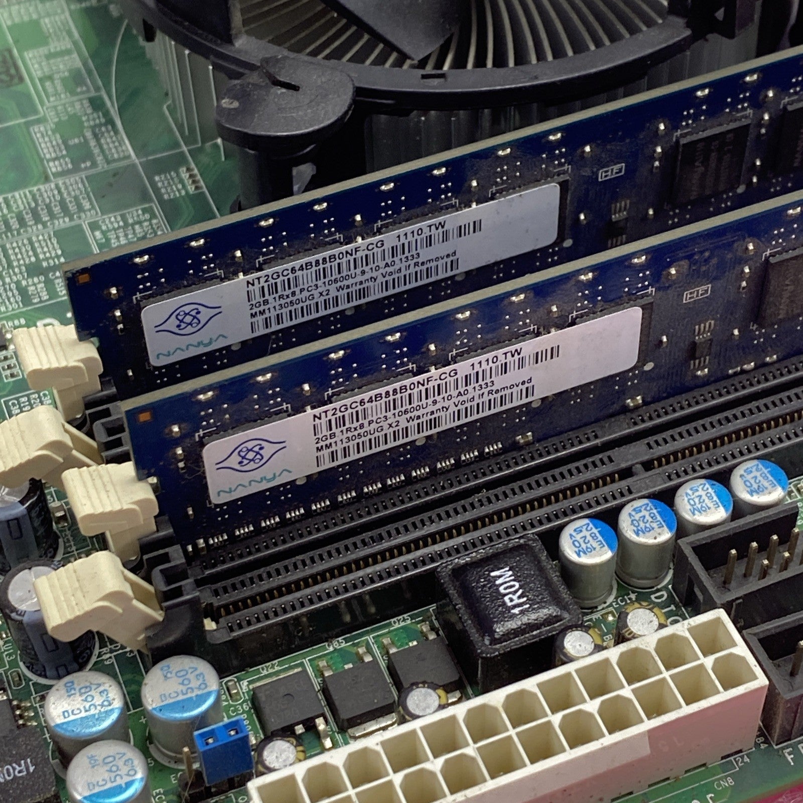 DFI PT330 Motherboard Intel Core i5-650 3.2GHz 4GB RAM w/ Shield