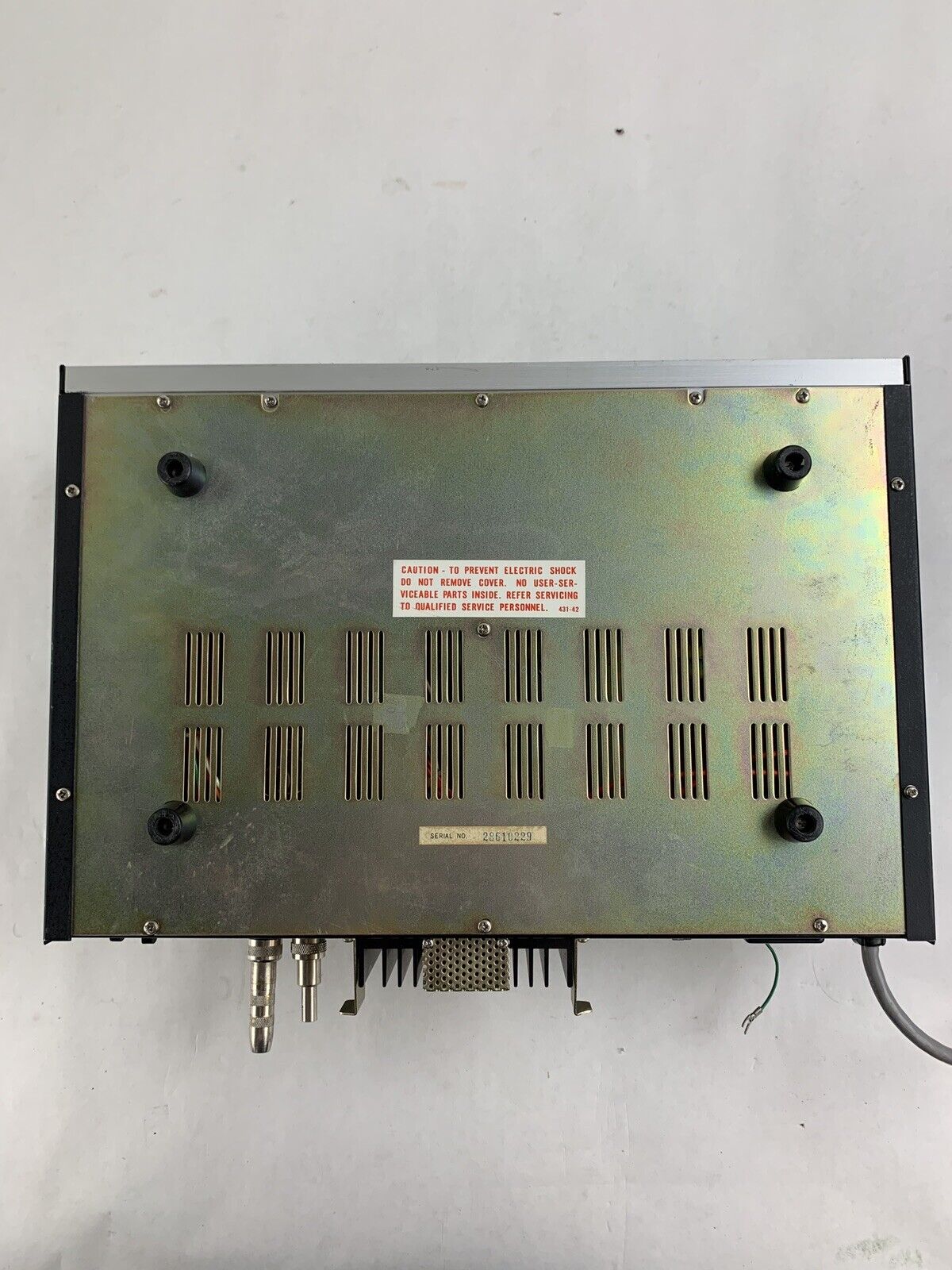 Fanon Power Plus 35 Solid State Amp Channel Mixer No Power For Parts and Repair