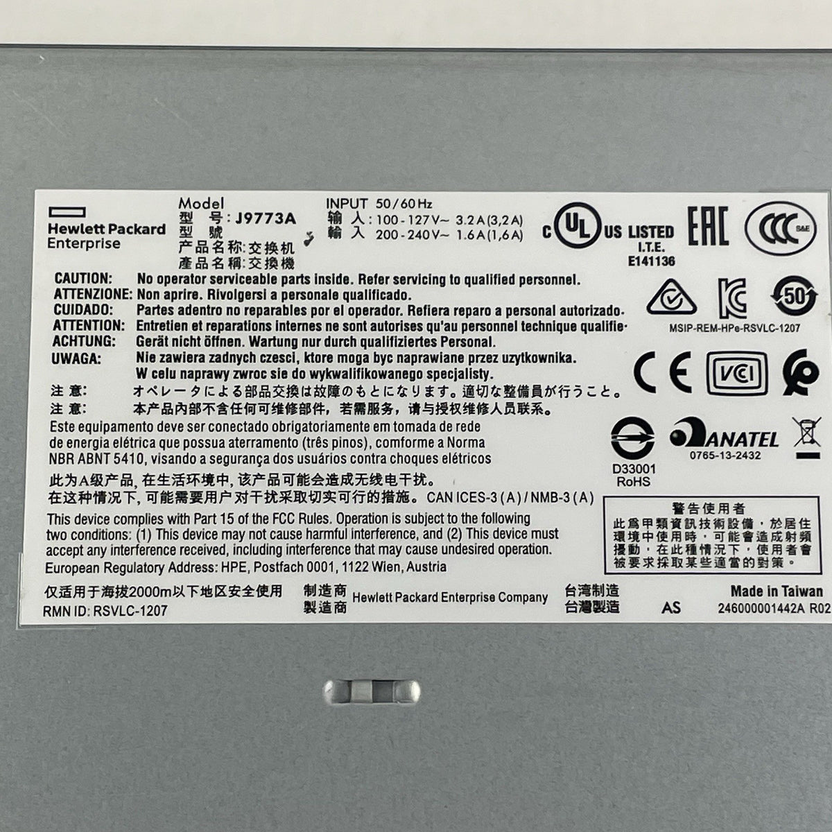HP Aruba 2530-24G PoE+ J9773A 24-Port Gigabit Switch - Tested11
