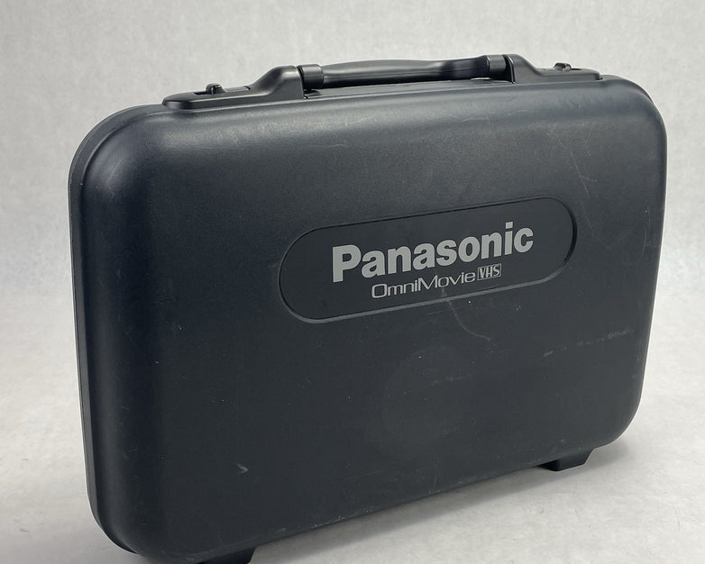 Panasonic OmniMovie VHS HQ Camcorder In Case Model PV-720 For Parts