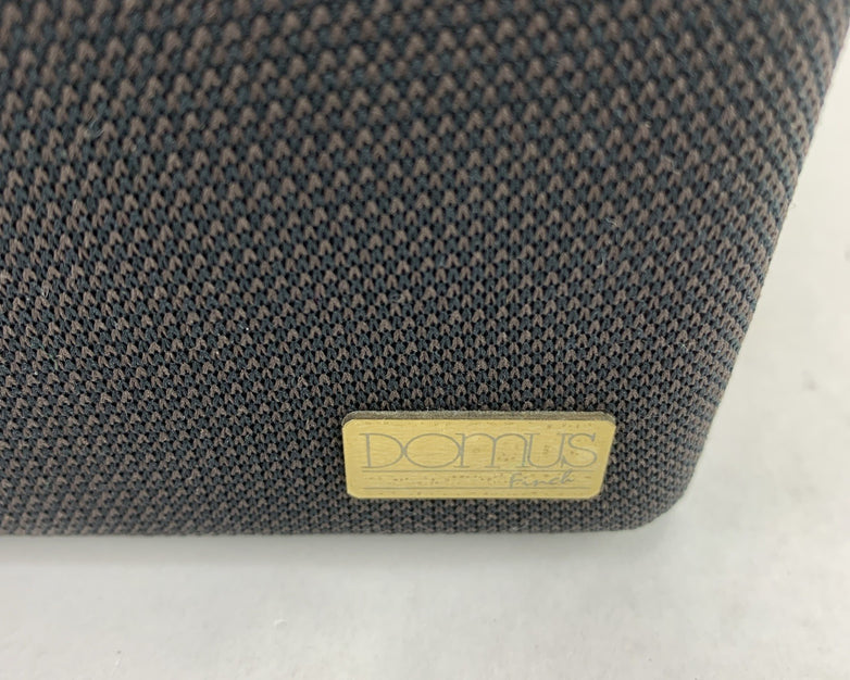 Vintage DLK Domus Acoustical Finch Walnut-Veneer Passive Bookshelf Speaker Set
