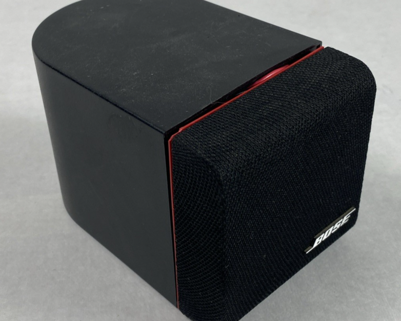 Bose Acoustimass Redline Cube Speaker Untested (Lot of 4)