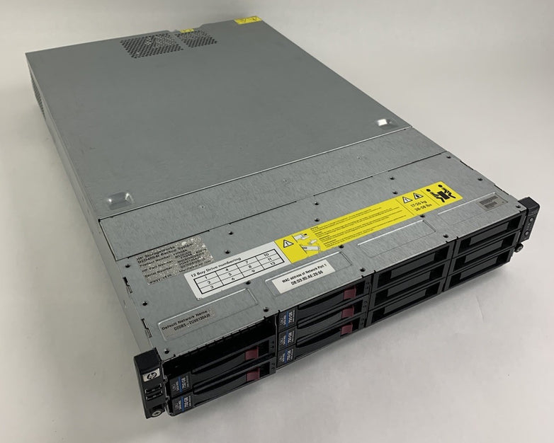 HP StorageWorks D2D Backup System 1x AMD Opteron 2383 2.7GHz 8GB RAM No OS/HDD