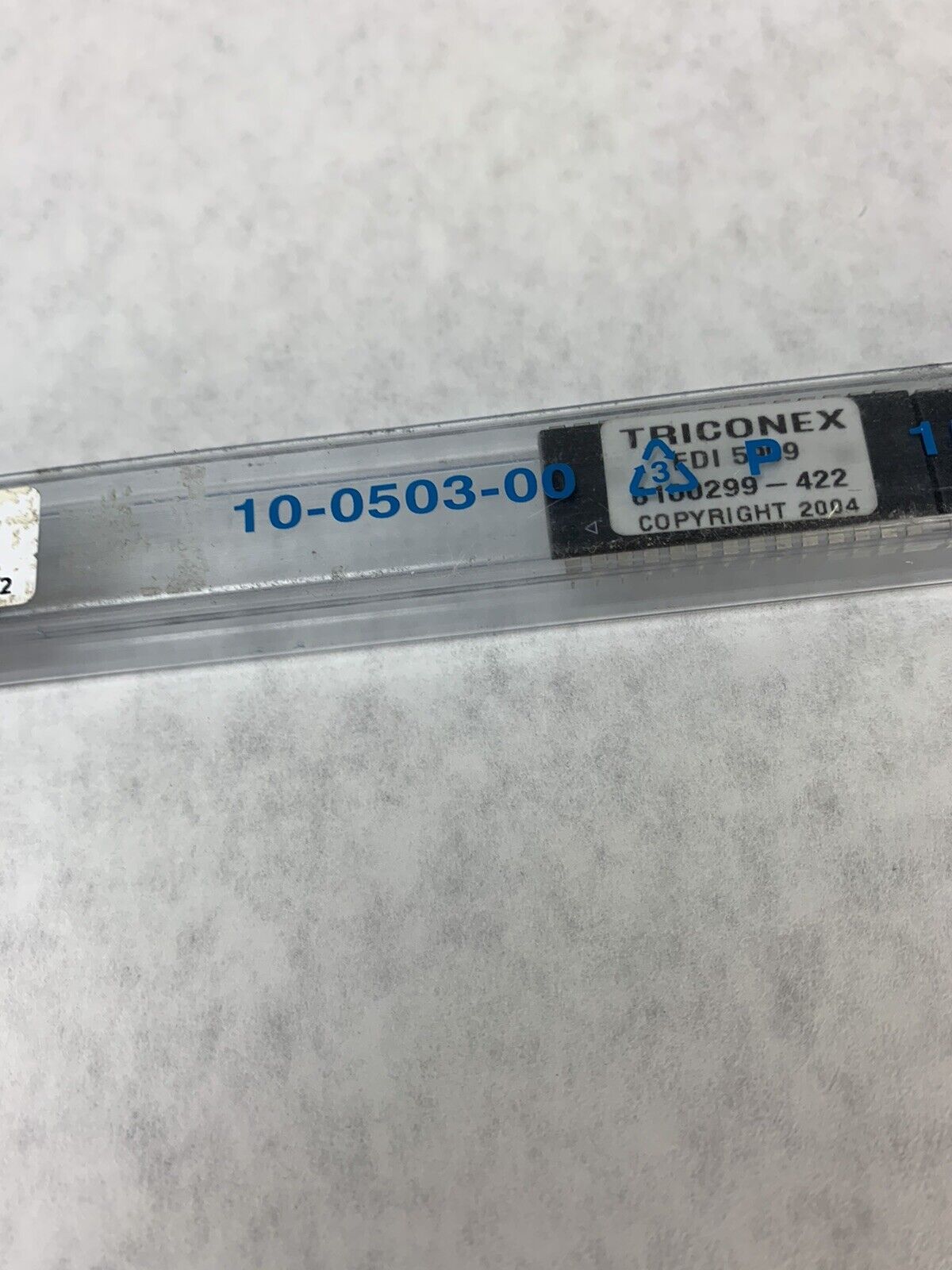 Lot of 5 TRICONEX, EDI 5909, 6100299-422, 28 Pin,  Used