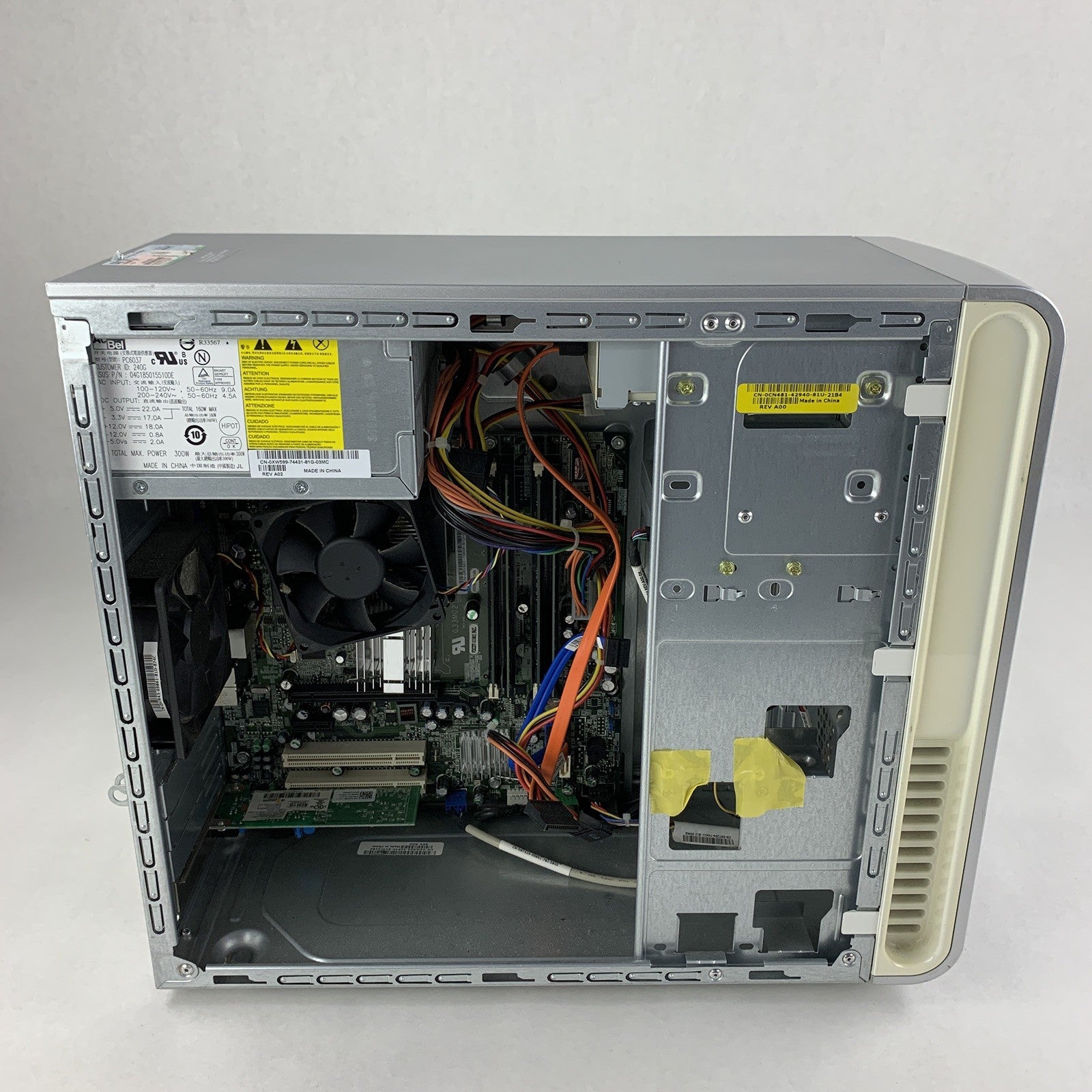 Dell Inspiron 530 MT Desktop Core 2 Duo E4600 1.6 GHz 3 GB RAM No HDD No OS