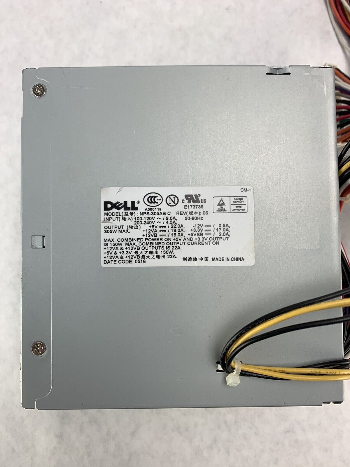 Dell NPS-305AB C Power Supply 305W