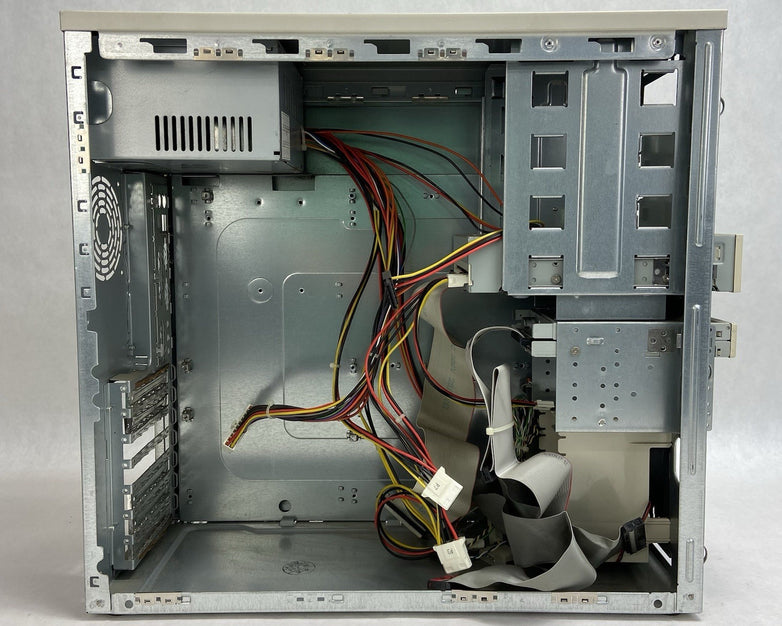 Vintage Enlight EN-7237 Beige Mid Tower Computer Case AGI HP-P3507F5 350W PSU