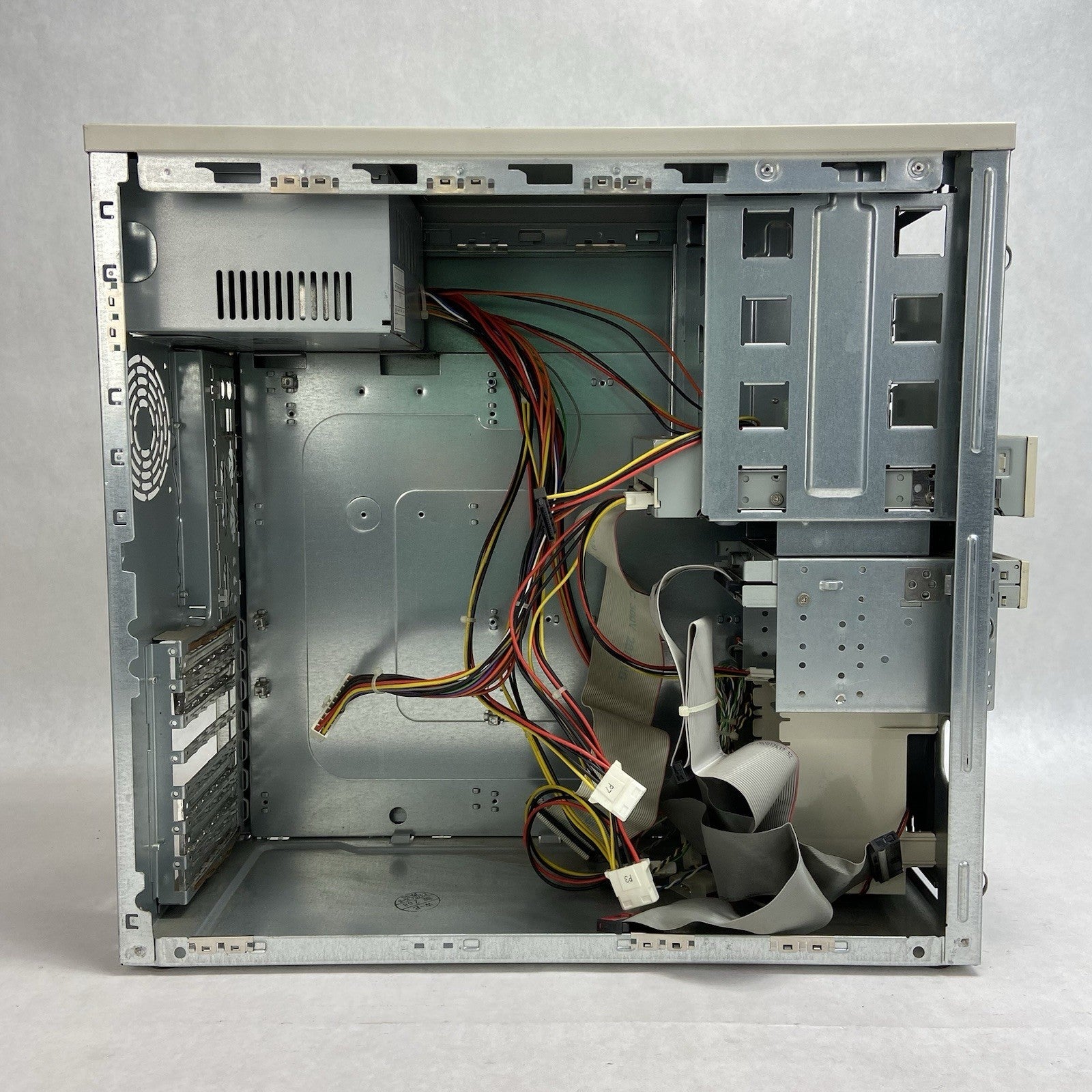 Vintage Enlight EN-7237 Beige Mid Tower Computer Case AGI HP-P3507F5 350W PSU7