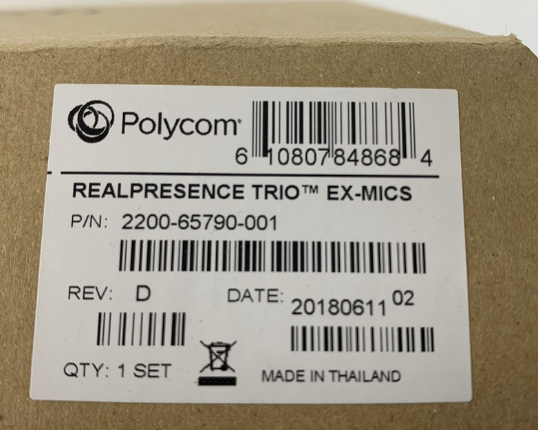 Polycom 2201 69085 001 RealPresence Trio Expansion Microphone