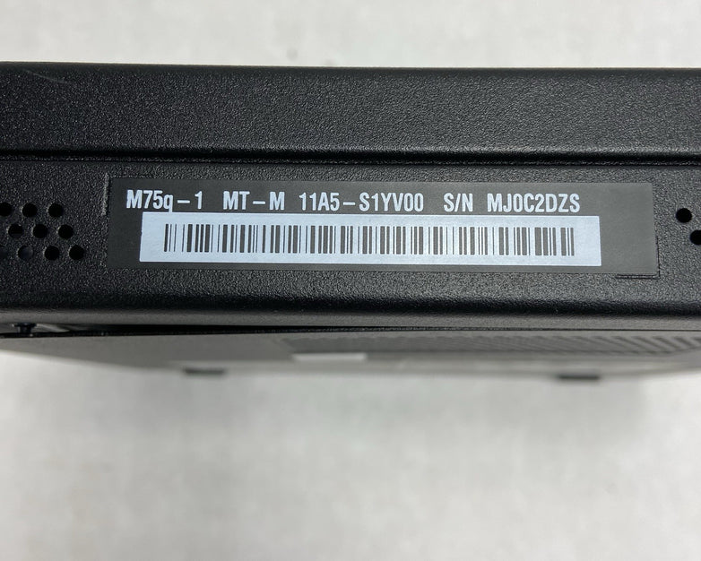 Lenovo ThinkCentre M75Q-1 Micro AMD Ryzen 5 Pro 3400 3.3GHz 8GB RAM No HDDOSAC