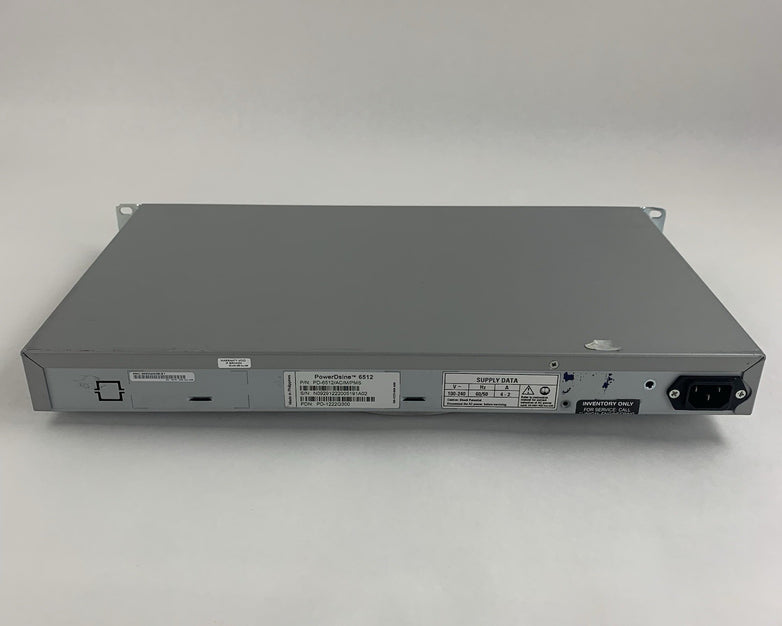 PowerDsine 6512 PD-6512/AC/M/PMS 12 Port 10/100 Managed Switch Missing Faceplate