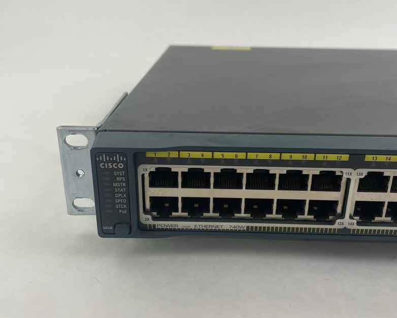 Cisco WS-C2960S-48FPS-L  V03 PoE+ 48-Port - Tested