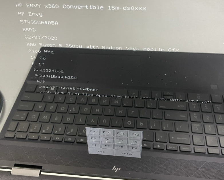 HP ENVY x360 15m-ds0011dx 15.6" Ryzen 5 3500U 2.10GHz 16GB RAM No SSD/OS/AC/Batt