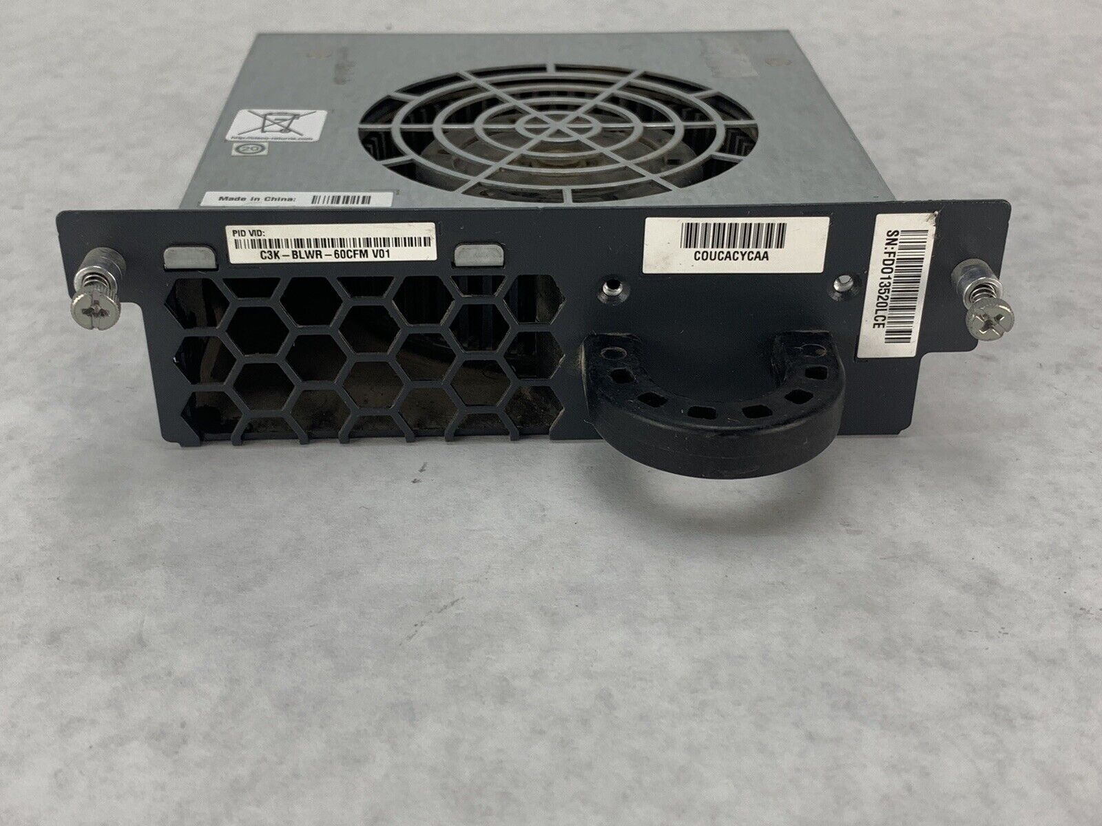 Cisco C3K-BLWR-60CFM V01 Blower Fan Module