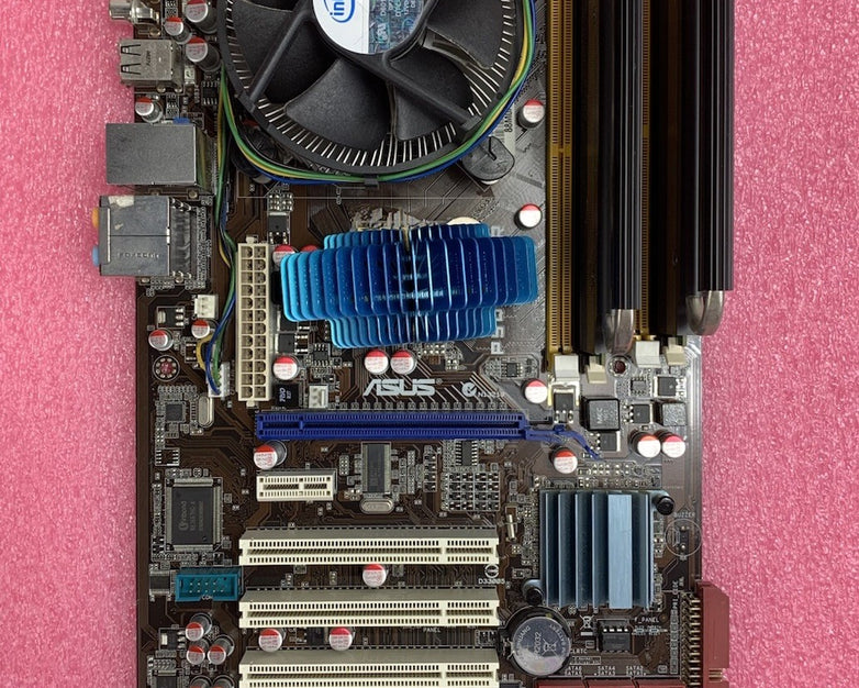 Asus P5Q SE/R Motherboard Intel Core 2 Quad 2.4GHz 4GB RAM w/ Shield