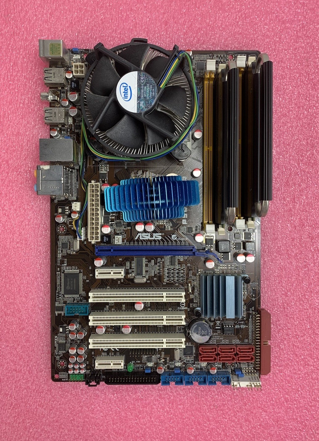 Asus P5Q SE/R Motherboard Intel Core 2 Quad 2.4GHz 4GB RAM w/ Shield