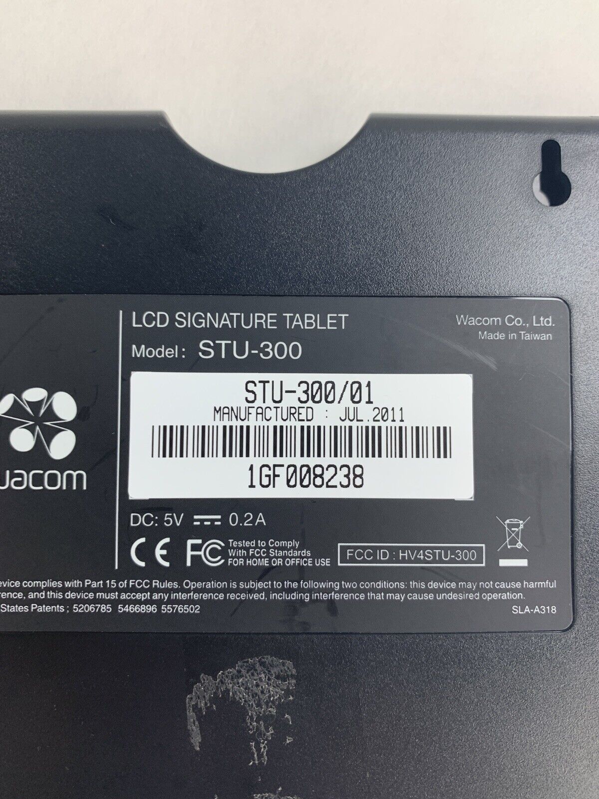 Wacom STU-300 / 01 USB LCD Signature Tablet Pad with Stylus Pen Tested