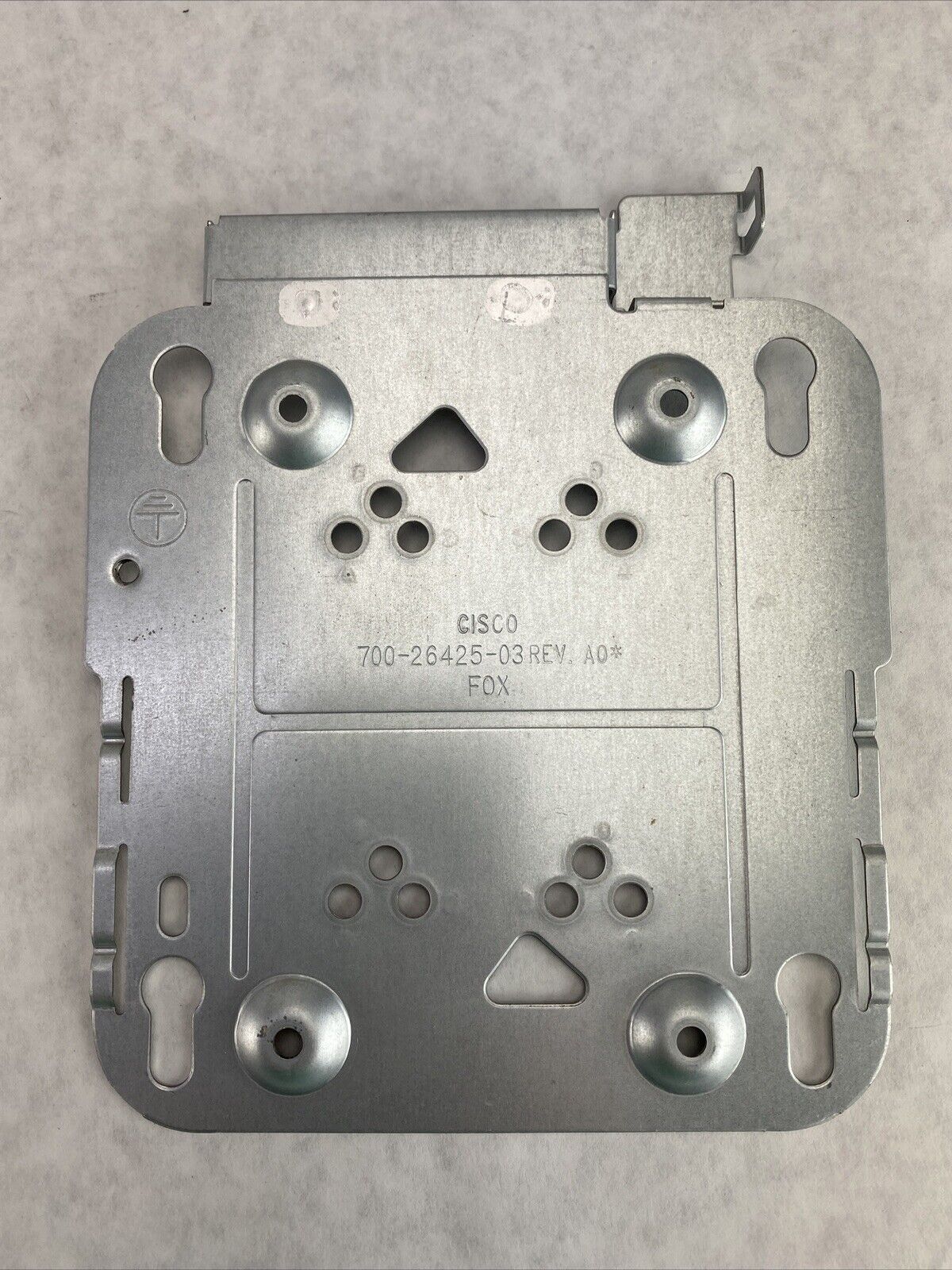 Lot of 2 Cisco 700-26425-03 WAP Mounting Bracket Plate Only NO SCREWS