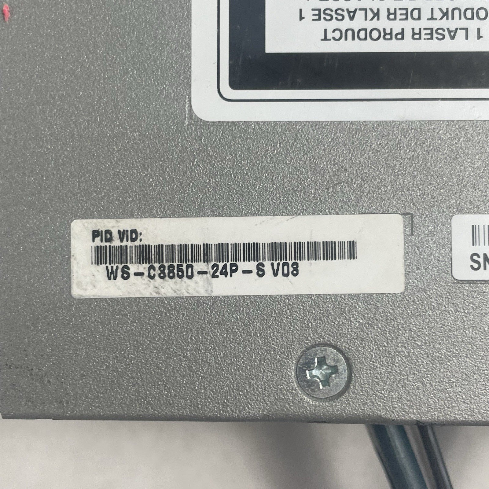 Cisco WS-C3850-24P-S V03 Switch 24-Port Gigabit PoE+ w/ 2x PSU Tested & Reset13