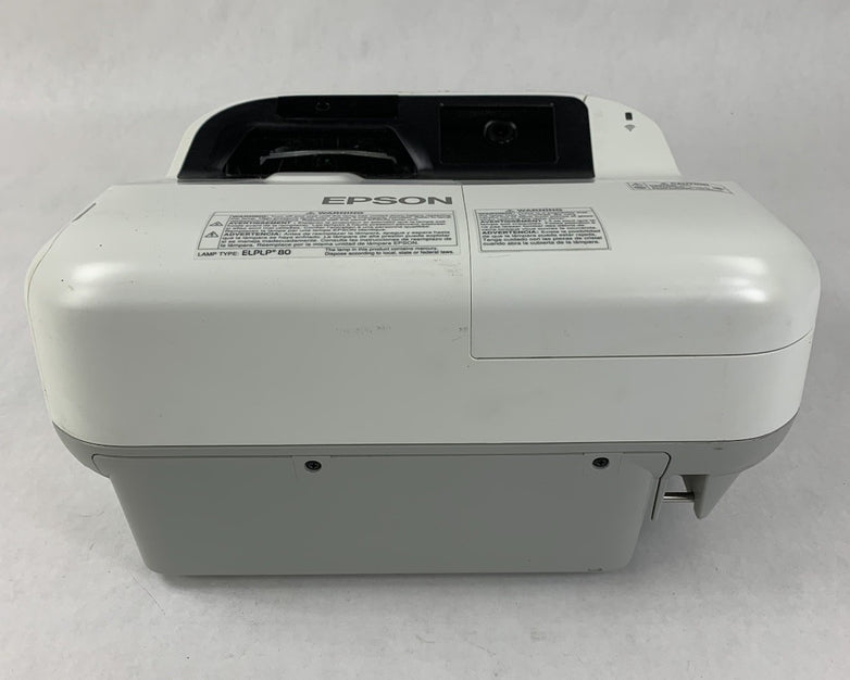 Epson BrightLink 595Wi H599A LCD Lamp Projector 2791 Lamp Hours - No Remote