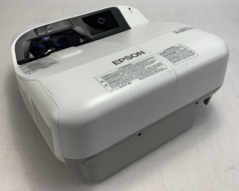 Epson BrightLink 595Wi H599A LCD Lamp Projector 730 Lamp Hours - No Remote