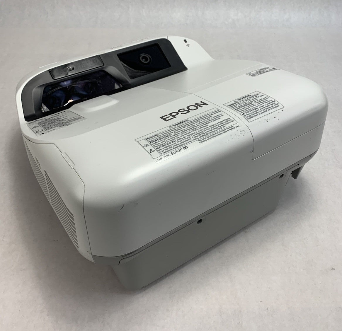 Epson BrightLink 595Wi H599A LCD Lamp Projector 730 Lamp Hours - No Remote0