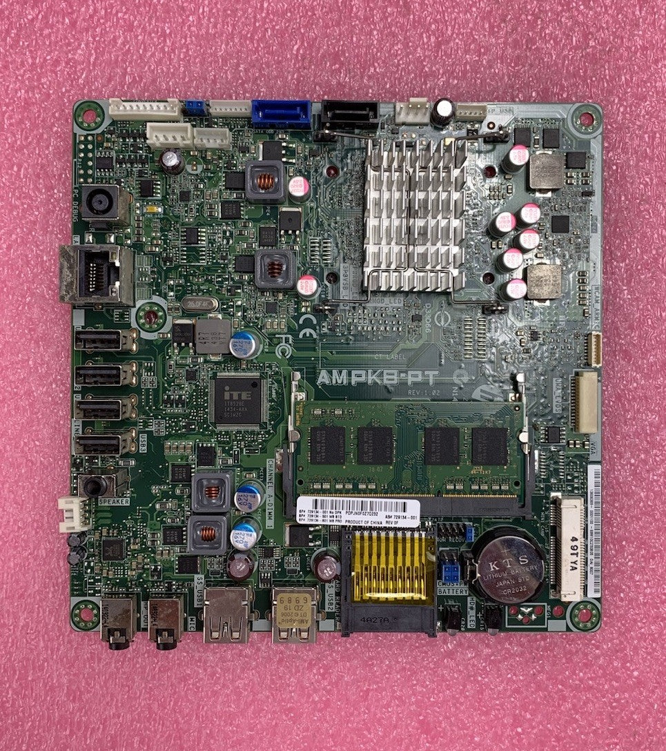 HP 19-2114 AMPKB-PT AIO Motherboard AMD E1-2500 1.4GHz 4GB RAM 1 Stick No Shield5