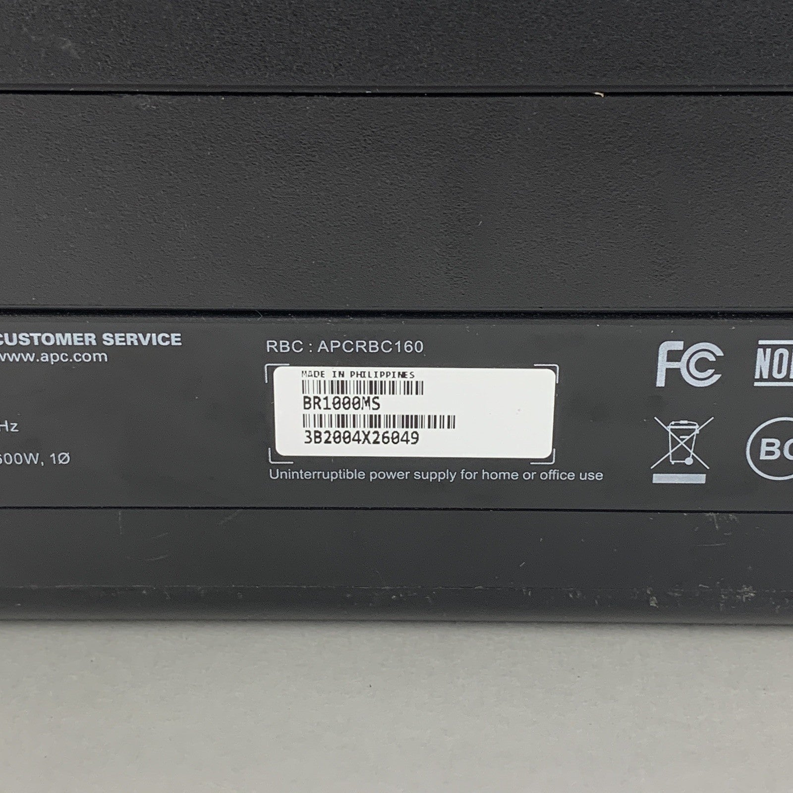 APC BR1000MS Back-UPS Pro 1000 S Tested No Batteries