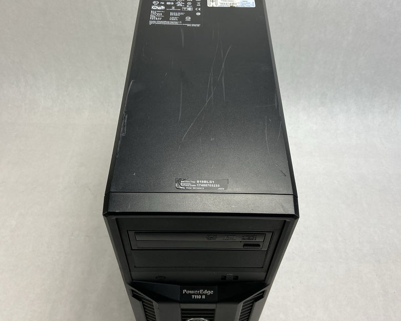 Dell Poweredge T110 II Server Intel Xeon E3-1220 3.1GHz 4GB RAM No HDD No OS