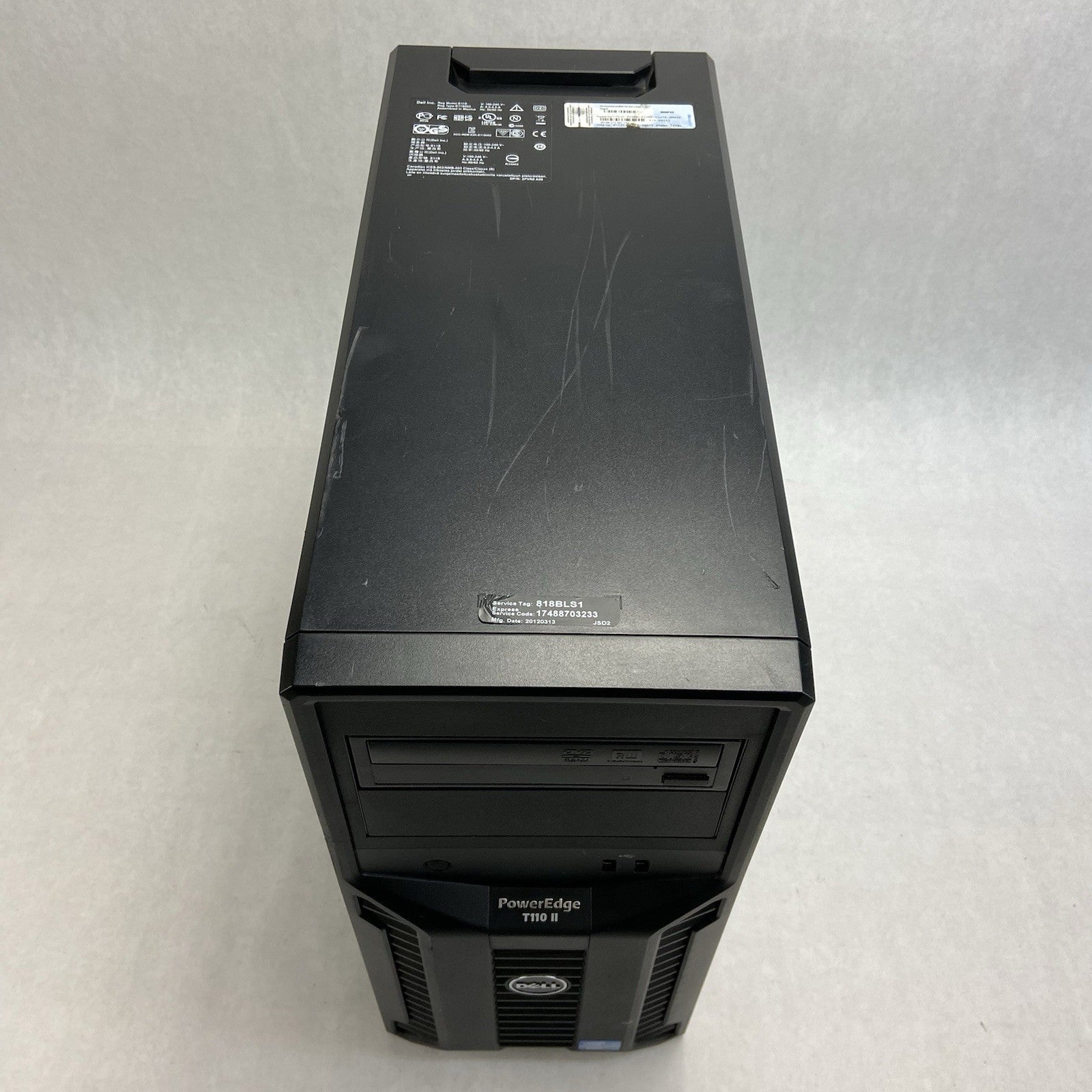 Dell Poweredge T110 II Server Intel Xeon E3-1220 3.1GHz 4GB RAM No HDD No OS2
