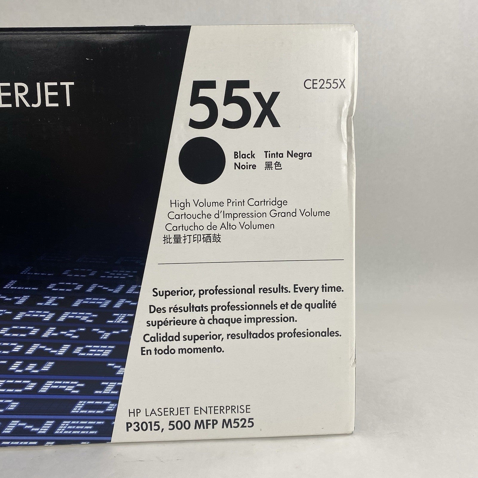 HP CE255X Black High Volume Print Cartridge for HP Enterprise P3015 500MFP M5252