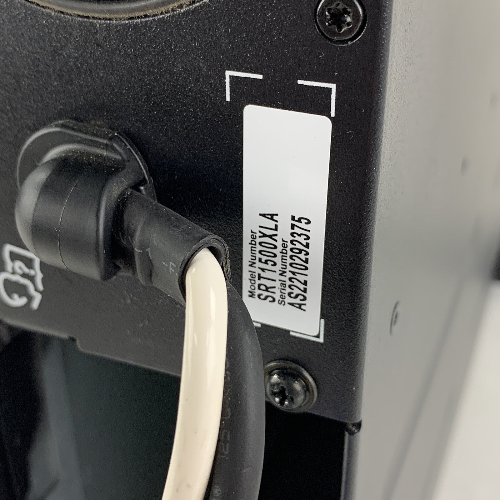 APC SRT1500XLA Uninterruptible Power Supply Error G03 Logic Power Issue Bad Face