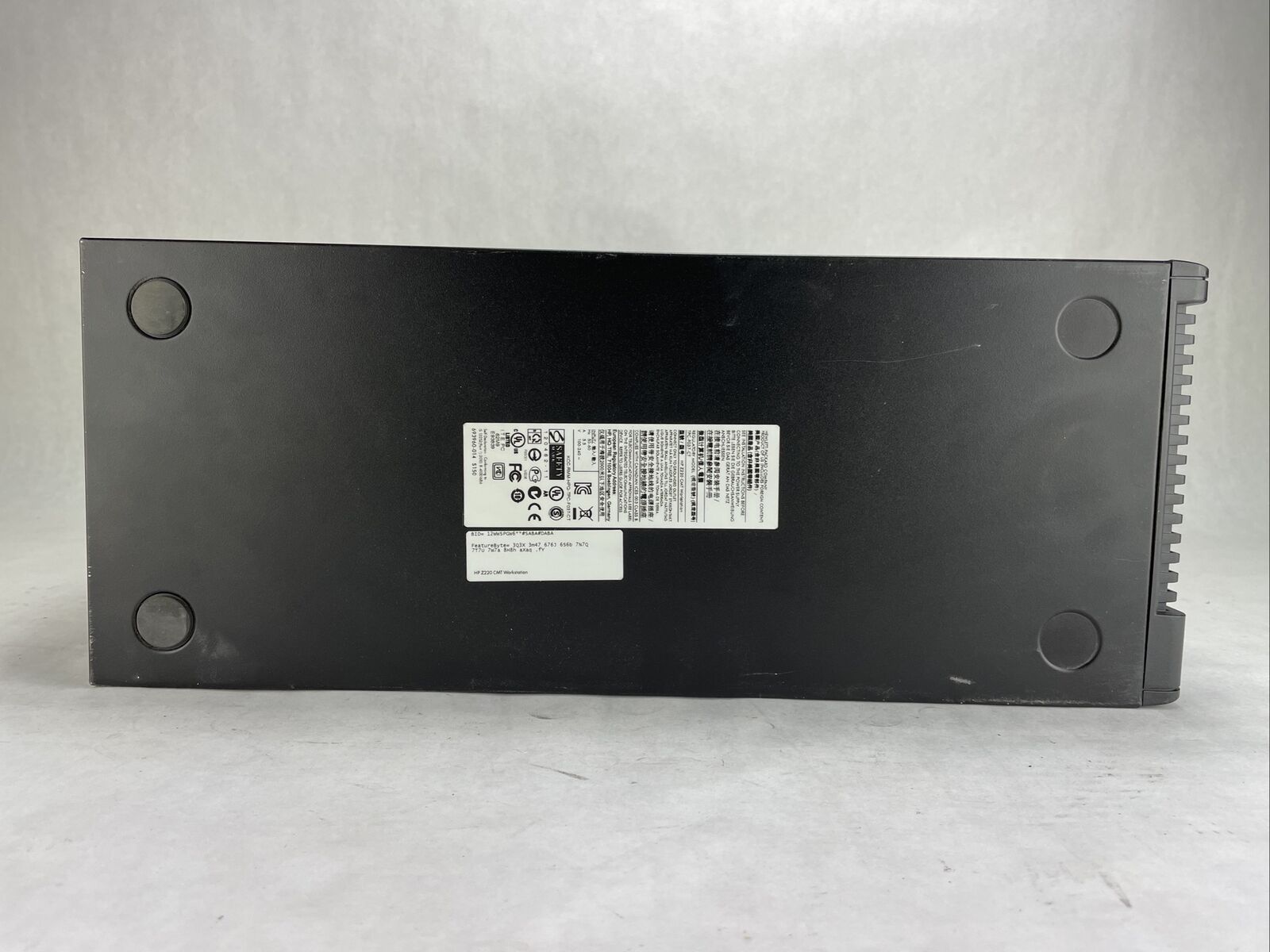 HP Z220 CMT Intel Core i7-3770 3.4GHz 8GB RAM No HDD No OS